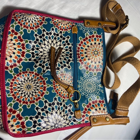 Colorful Patterned Shoulder Bag - Picture 2 of 3